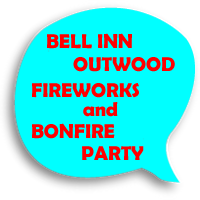Fireworks and Bonfire at the Bell Inn